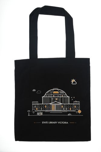 Cover image for State Library Victoria Black Tote