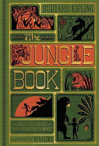 Cover image for The Jungle Book (MinaLima Edition) 