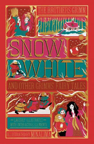 Cover image for Snow White and Other Grimms' Fairy Tales (MinaLima Edition)