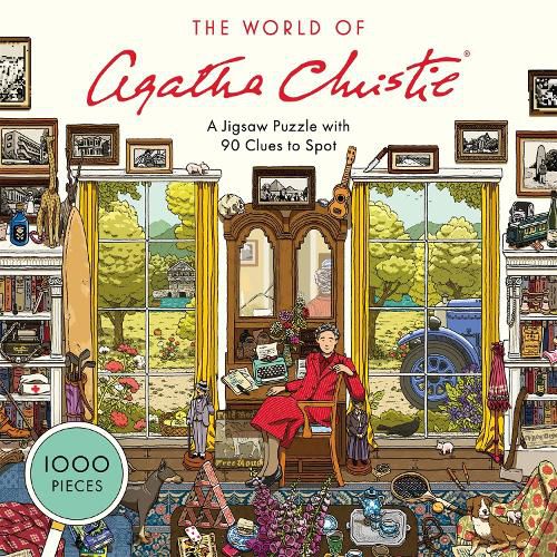 Cover image for The World of Agatha Christie Jigsaw Puzzle (1000 pieces)