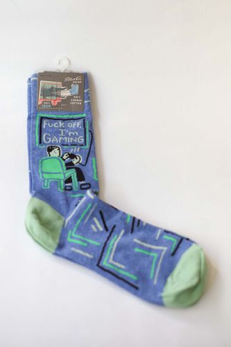 Cover image for Fuck Off I'm Gaming Crew Socks